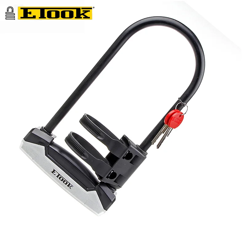 ETOOK Multi Function U Security Bicycle Lock MTB Road Motorcycle