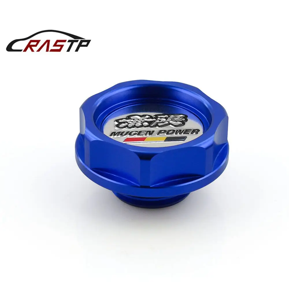 RASTP For Mugen Power Aluminum Racing Oil Cap For Honda Civic For Oil