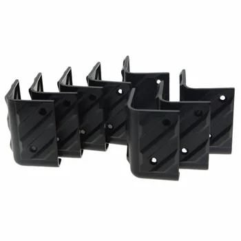 

KAISH 8x Large Size Black Guitar Amp Speaker Corner PA Cabinets Amplifier Protector