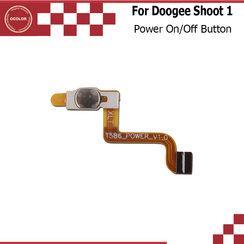 Ocolor для кнопки включения/выключения питания Для Doogee Shoot 1 Кнопка FPC гибкий кабель
