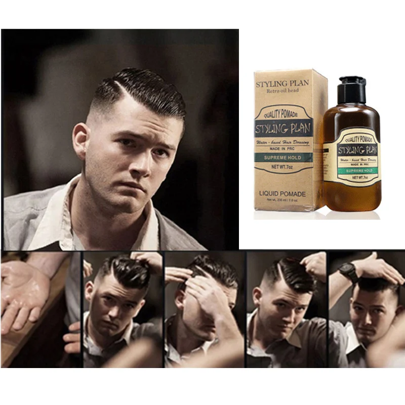 2020 New Hair Styling Pomade Men Hair Wax Long Lasting Styling Gel  Moisturizing Effect Oil Head Hair Styling Cream for Men - AliExpress