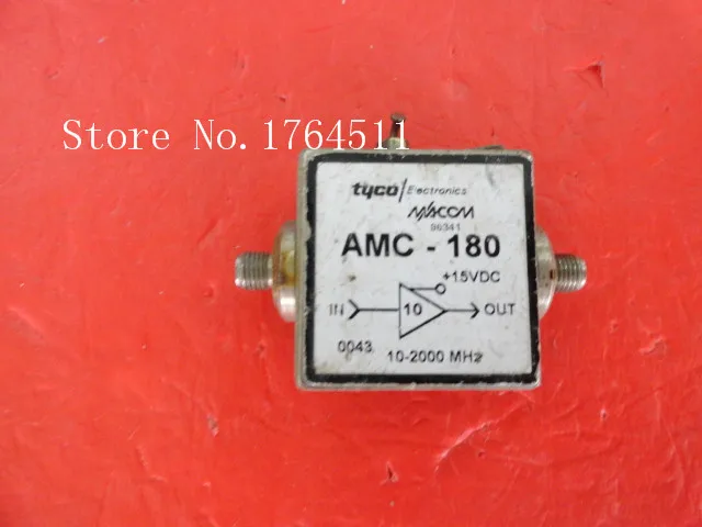 

[BELLA] M/A-COM AMC-180 10-2000MHZ 15V SMA amplifier supply