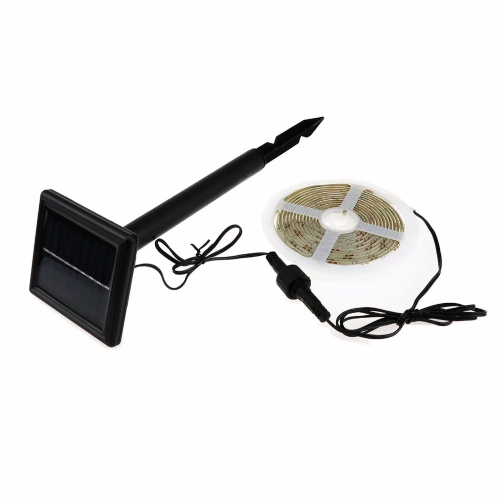 

Warm White Led Strip Plug Lamp LED Strip 3M 180 LED Light Strip Solar Powered Indoor Outdoor Decoration Fairy Light Flexible