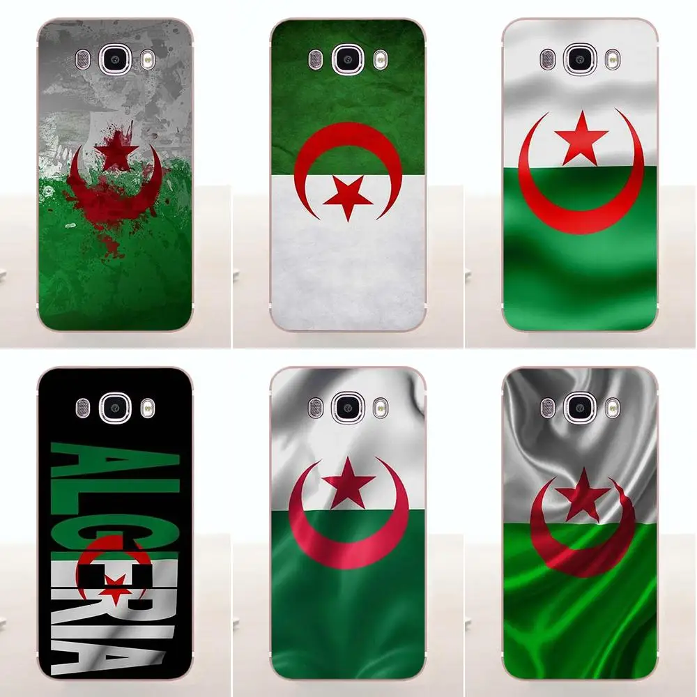 

Bixedx For Galaxy Alpha Core Note 2 3 4 S2 A10 A20 A20E A30 A40 A50 A60 A70 M10 M20 M30 TPU Case Cover Algeria Flag