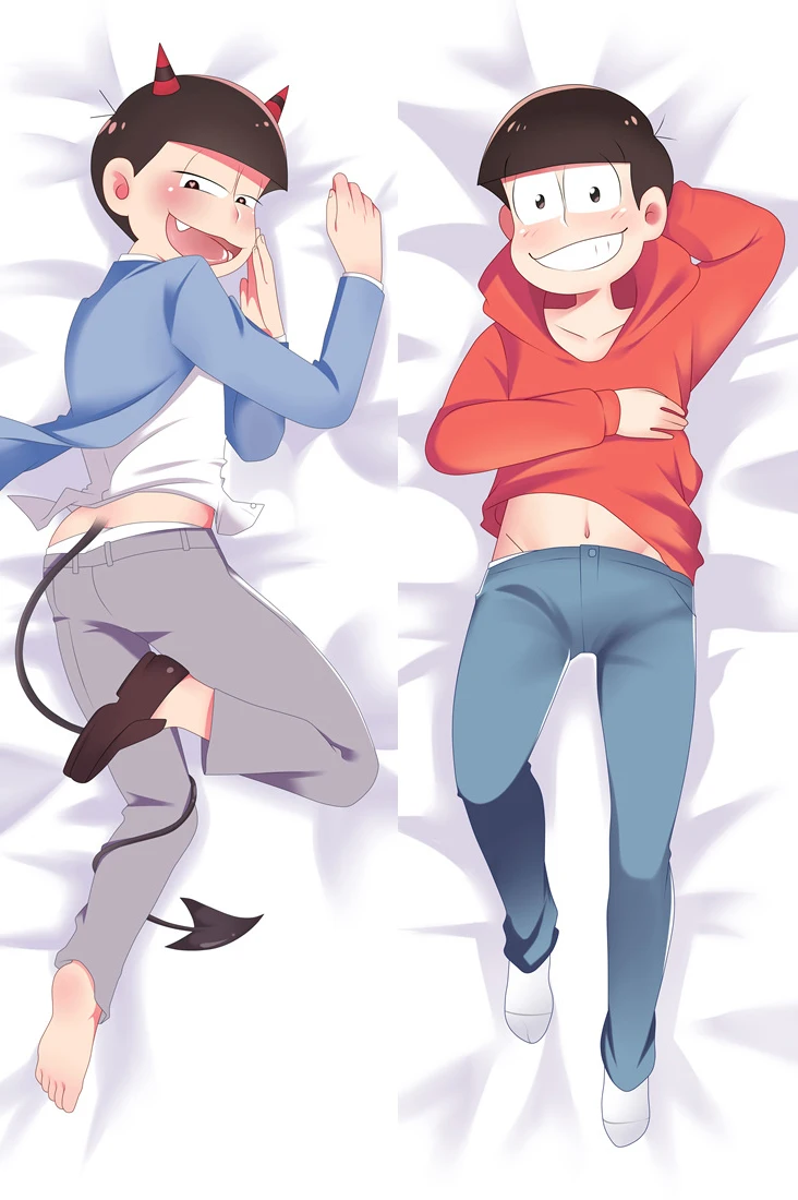 Японские Аниме Mr.Osomatsu San Matsuno Ichimatsu обнимающие наволочки для подушек тела Throw Dakimakura