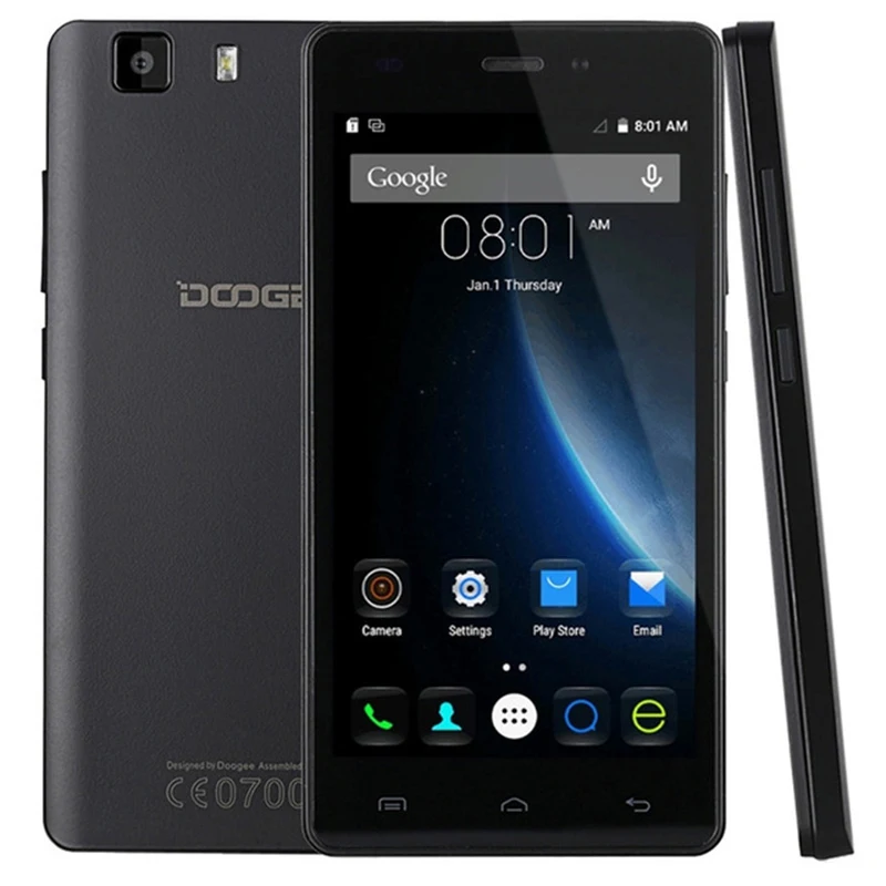Original Doogee X5 Android 5 1 MTK6580 Quad Core Smartphone 5 0 HD 1280 720 3G