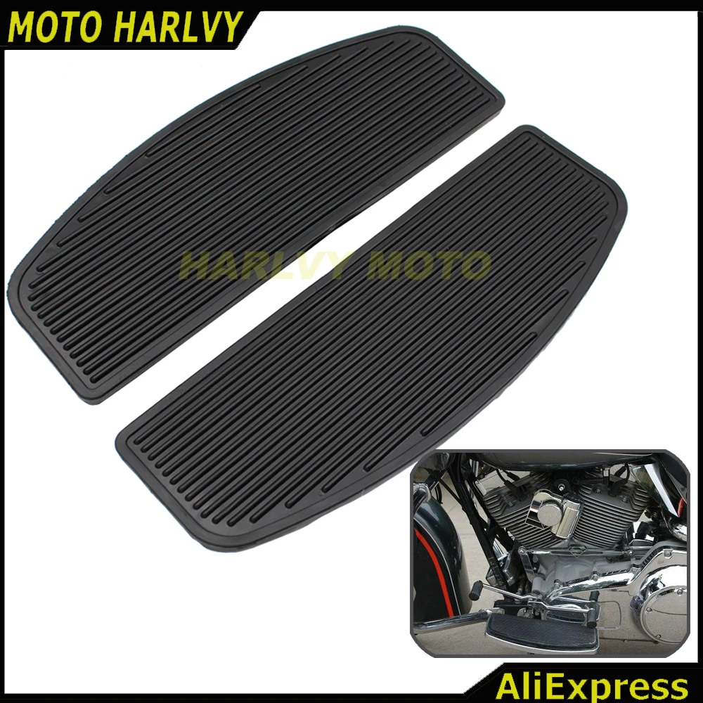 

Harley Touring Road King & Electra Glide Passenger Footboard Floorboard Pads