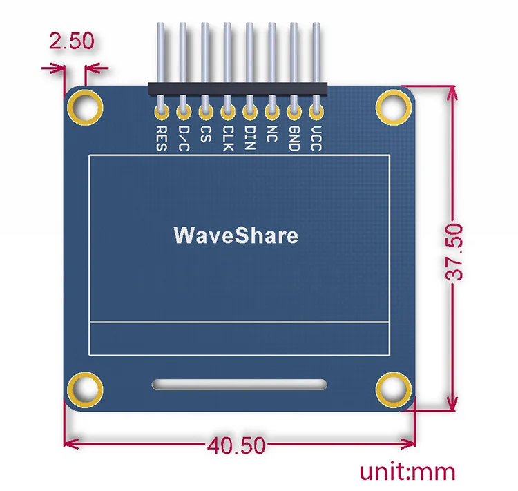 1.3inch-OLED-Size