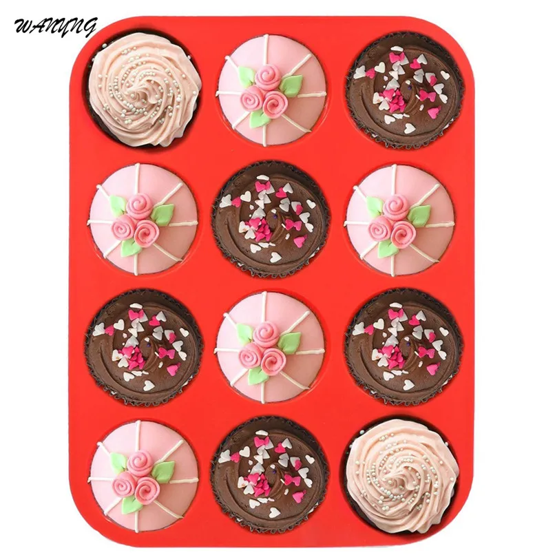Silicone Muffin Cupcake (2)