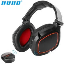 HUHD HW-K8, беспроводная, 2,4G, оптическое волокно, стерео игровая гарнитура для nintendo SWITCH, PS4, ПК, ноутбука, MAC 7,1, наушники с объемным звуком