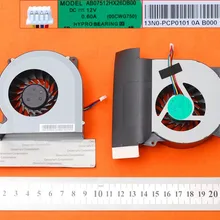 Ноутбук охлаждающий вентилятор для ASUS G750 G750JW G750J Процессор PN: AB07512HX26DB00 00CWG750 12V 0.60A