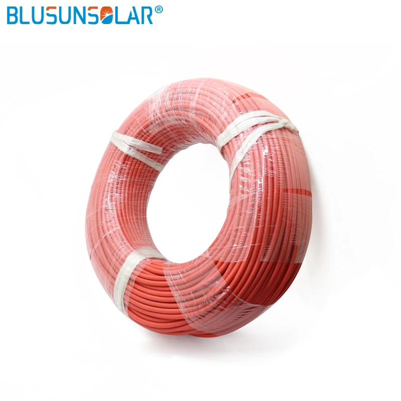 

100 Meters/Roll high performance 10 AWG Super Soft and Flexible Silicone Rubber Wire Cable Black/Red