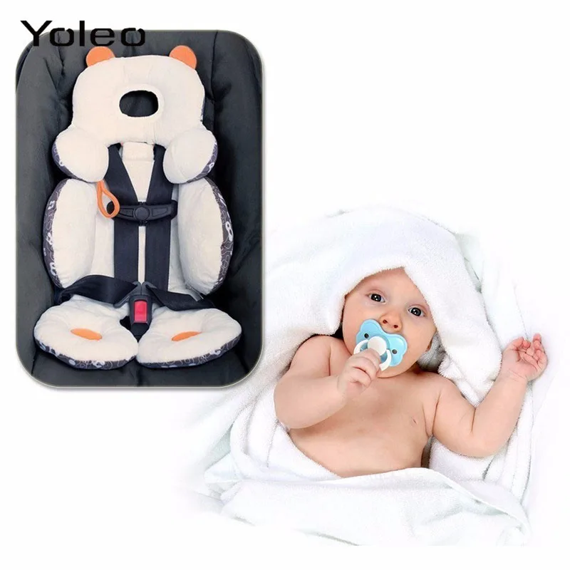 Baby Car Seat Cover Infant Toddler Head & Body Support for Car Seat Strollers Pad Cushions Soft Sleeping Pillow Car Pillow Mat
