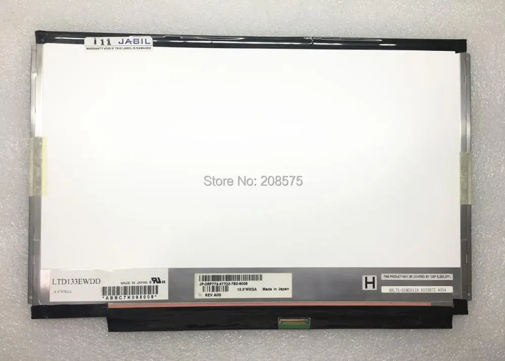 Free shipping LTD133EWDD 13.3 WXGA slim laptop LCD screen replacement for XPS M1330 display Free shipping LTD133EWDD 13.3 WXGA slim laptop LCD screen replacement for XPS M1330 display