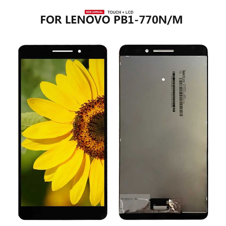 Для lenovo Phab Plus PB1-770N PB1-770M PB1-770 Панель ЖК-дисплей комбо Сенсорный экран планшета Стекло ЖК-дисплей Дисплей сборки Запчасти