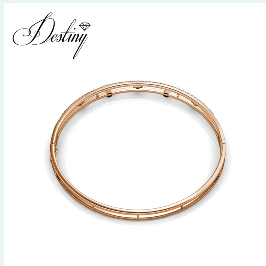 Destiny Jewellery Переключить застежки браслет качество латуни с кристаллами от Swarovski