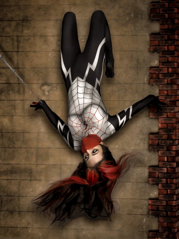 Characters: Silk Cindy Moon Spider Components: Zentai Body Suit Gender: Wom...