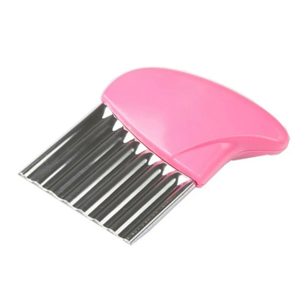 Stainless Steel Potato Chips Making Peeler Cutter Vegetable Kitchen Knives Fruit Tool Knife Accessories Wavy Cutter Stainless Steel Potato Chips Making Peeler Cutter Vegetable Kitchen Knives Fruit Tool Knife Accessories Wavy Cutter