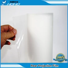 white window filmm holographic rear projection film for window shop display 3D rear projector film 60