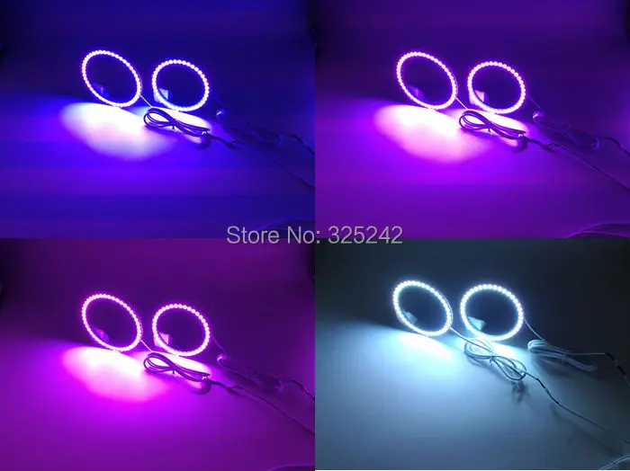 RGB angel eyes Volvo S80 S80L 2012 2013 2014 2015(18)