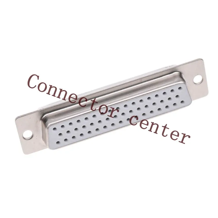 High Quality D-SUB DB Connector 50PIN 3-ROWS Female Full Gold Planted 2U DSUB photo