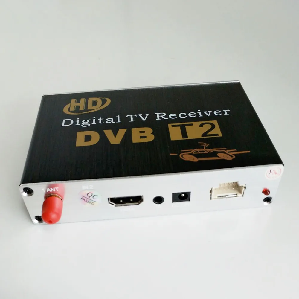 DVB-T2 H.264 MPEG-4 MPEG-2 Автомобильный цифровой ТВ приемник коробка для России Таиланд Украина Таиланд Колумбия Израиль поддержка 40-60 км/ч