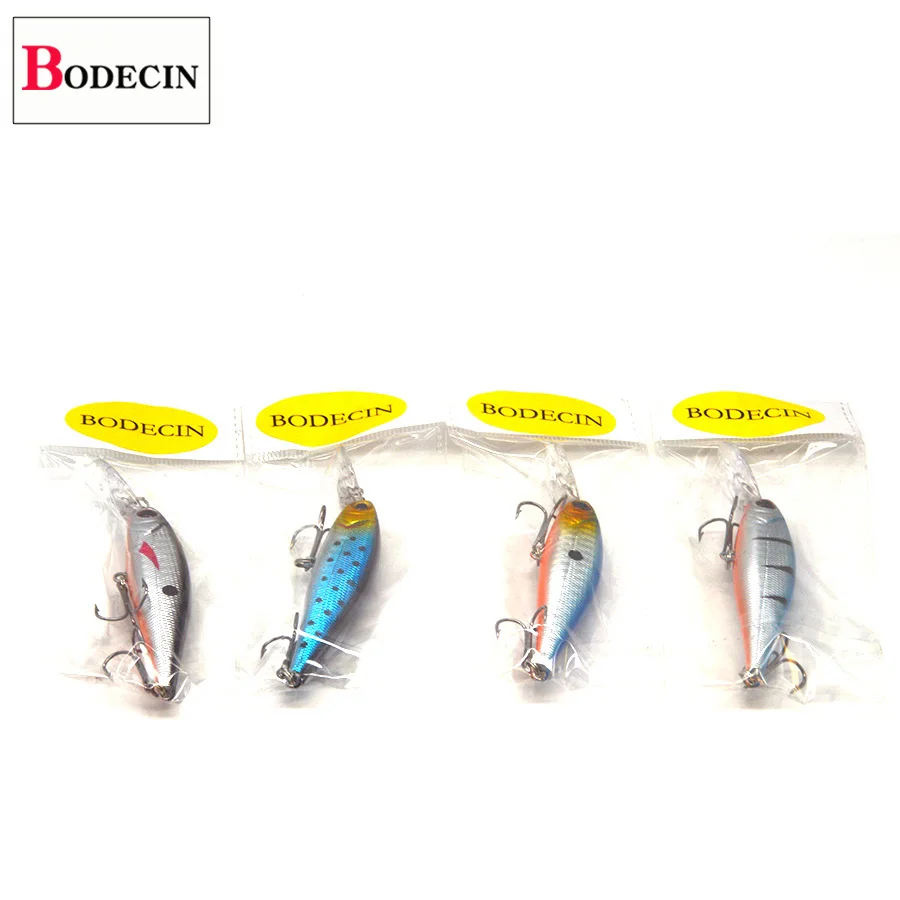 4PCS Minnow Sea Hard Artificial Lures Jerkbait Peche Wobblers For Fishing Bait With Hooks Lot Pike Trolling Swimbaits Fake Baits (6)