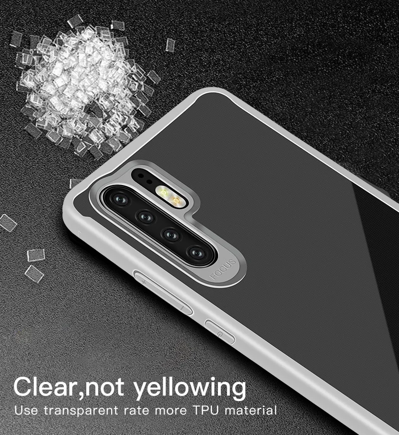 KHW2091_13_JONSNOW Soft Case for Huawei P30 Pro Transparent Anti-knock Protect Cases Soft Glue All-inclusive Back Cover