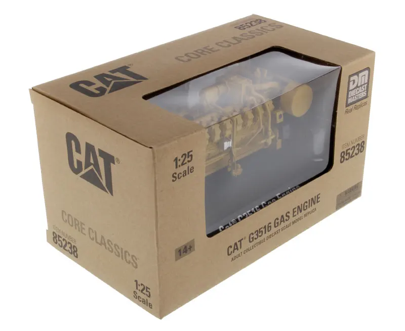 DM-85238 1:25 Cat G3516 игрушка с газовым двигателем