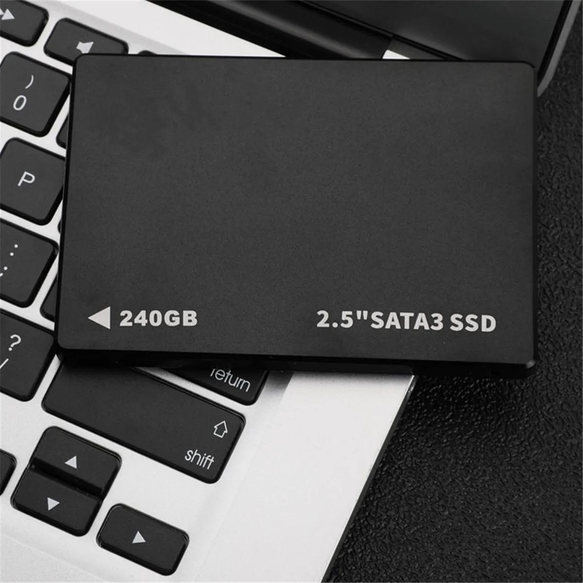 

LEORY Black SSD Solid-State Hard Disk 240G SMI+ Micron Chip Master SMI2258XT Reading 390 Write 370 For Desktop Laptop