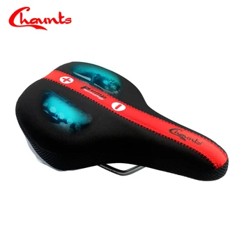 

Chaunts Inflatable Bike Saddle Comfortable Bike Gel Seat Cushion Free Inflatable Saddle Seat Mountain Air Sac Bicycle Saddles