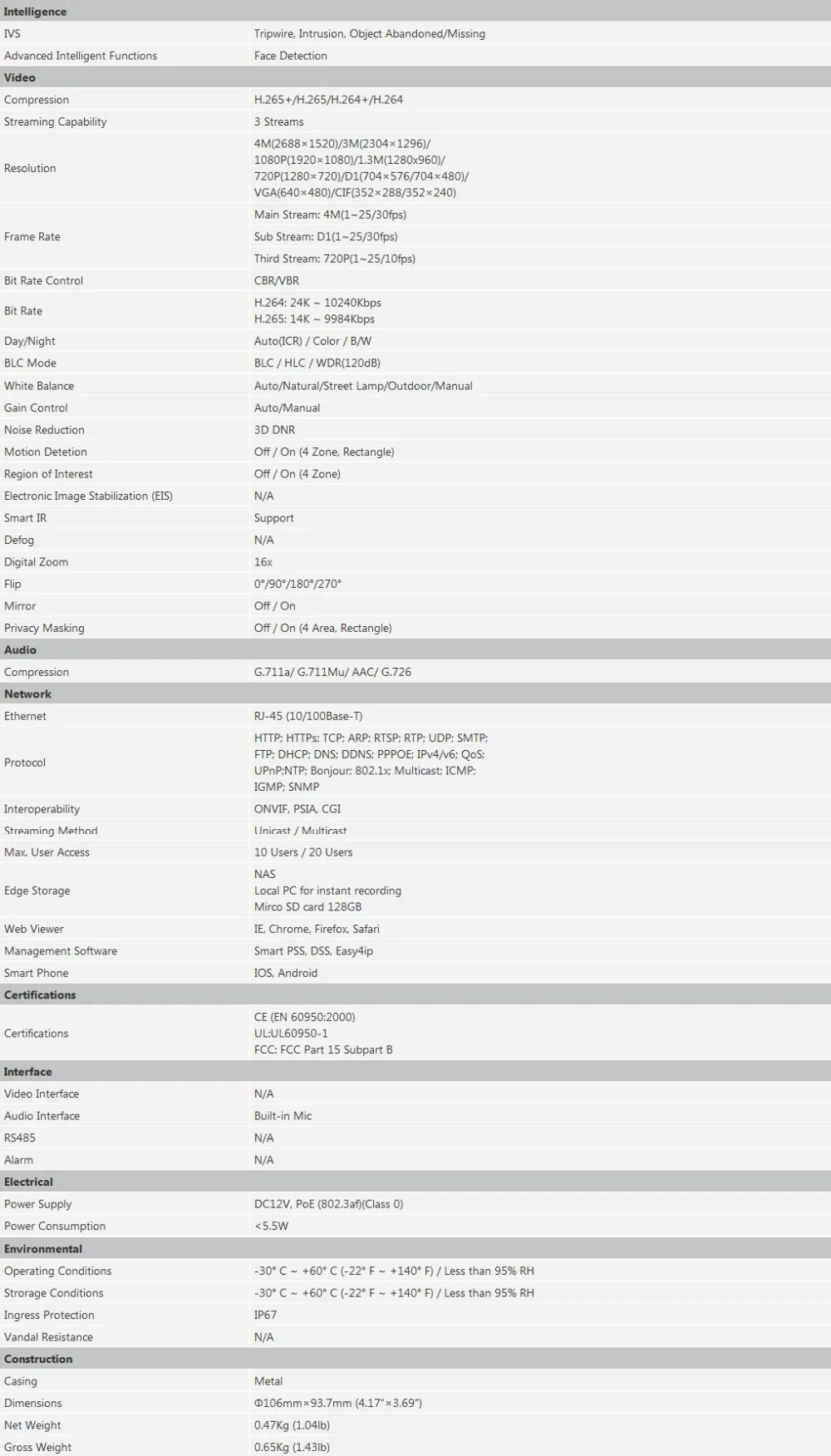 4MP IPC-HDW4431EM-ASE IP камера POE IR eyeball заменить IPC-HDW4431EM-AS H.265 английская версия DH-IPC-HDW4431EM-ASE cctv IP cam