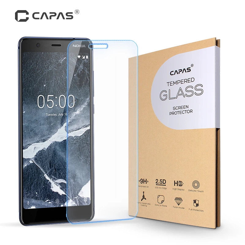 For Nokia 5.1 Tempered Glass for Screen Protector Clear LCD Protective Film Explosion Proof 9H Phone Guard Shockproof | Мобильные