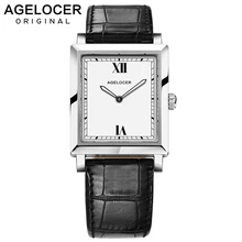 AGELOCER Switzerland Watches Women Luxury Brand Watch Quartz Wristwatches Fashion Steel Dive 50m Casual Watch relogio