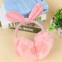 Грелки уха Для женщин Дамы Девушка сладкие Плюшевые Пушистые Теплые Меховые Наушники мочки уха крышка наушники orejeras зима