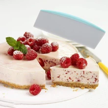 Форма для вырезания PP Пластик разрезания торта Крем-скраб Ccraper резки рукоятка покрыта нескользким материалом нож для рубки теста машины