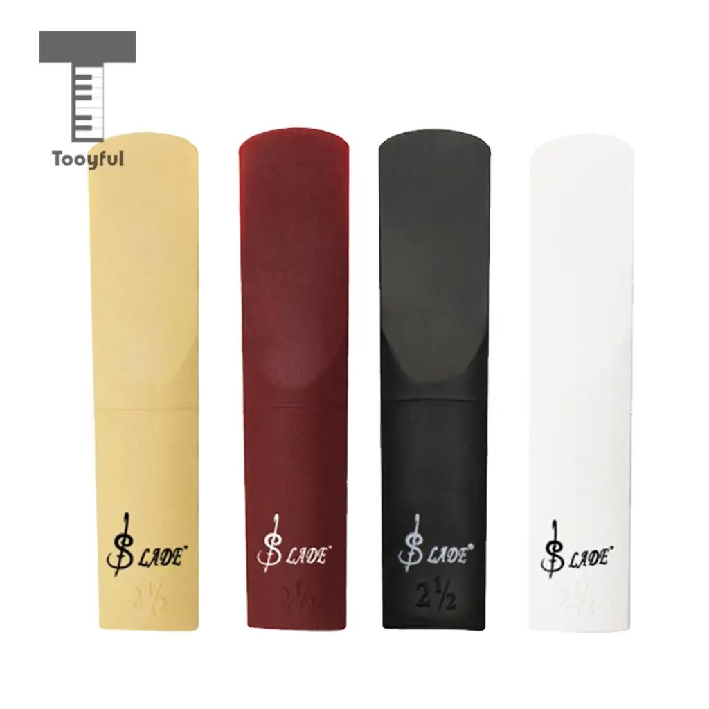 ABS Plastic Alto Sax Saxophone Reed 2.5 Strength for Wind Woodwind Instrument Parts