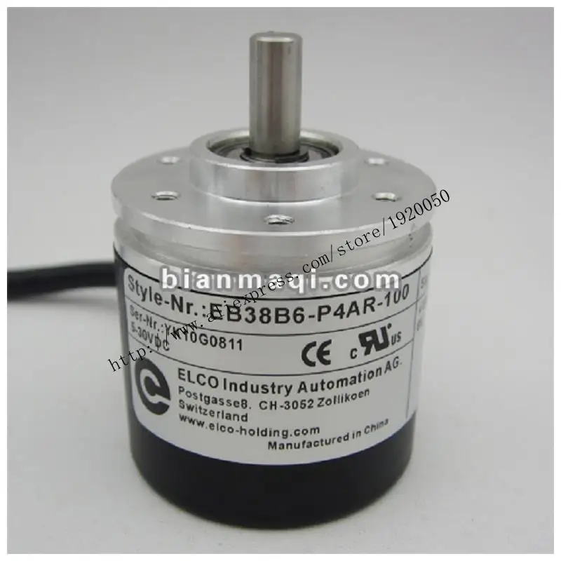 

Supply of EB38B6-P4AR-100 Elco ELCO encoder / shaft diameter 6mm / 100P / R pulse