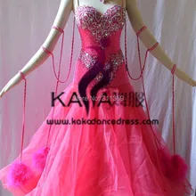 KAKA ТАНЕЦ B1515, Бальные Стандартный Танцы Платье, Вальс Конкурс Платье, Бальные Платья, Вальс Танца платье