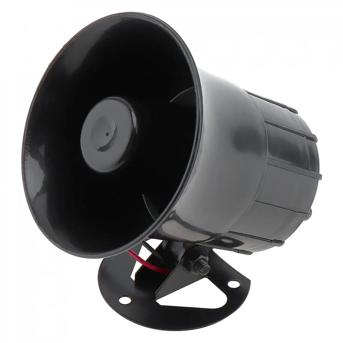 12V 15W Electric Car Truck Alarm Siren Horn Loud Speaker Auto Sound New