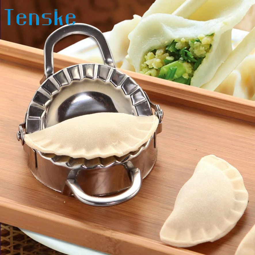 Eco-Friendly Pastry Tools Stainless Steel Dumpling Maker Wraper Dough Cutter ~ 