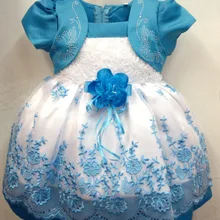 Корейское платье для девочек, платье для девочек, многослойное платье-пачка принцессы с объемным цветком для маленьких девочек, вечерние Детские торжественные платья с бантом