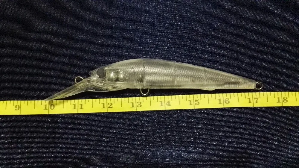 

5pcs Unpainted Crankbait Hardbaits Fishing Lure Bodies 7 Inch 1 1/4 OZ Blank Lures JSE011