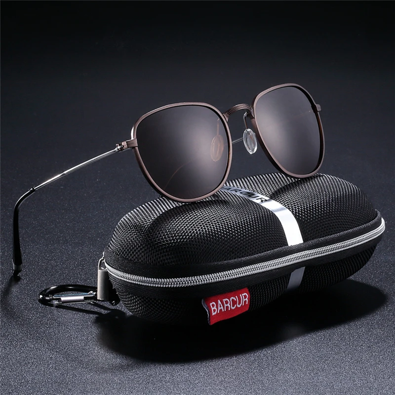 BARCUR Aluminum Hexagon Sunglasses BC3547