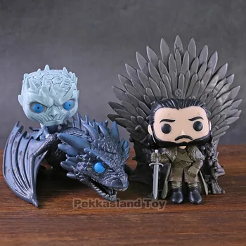 

NEW GOT Jon Snow 72 / Night King & Icy Viserion 58 Vinyl FigureToys Collection model toy for children