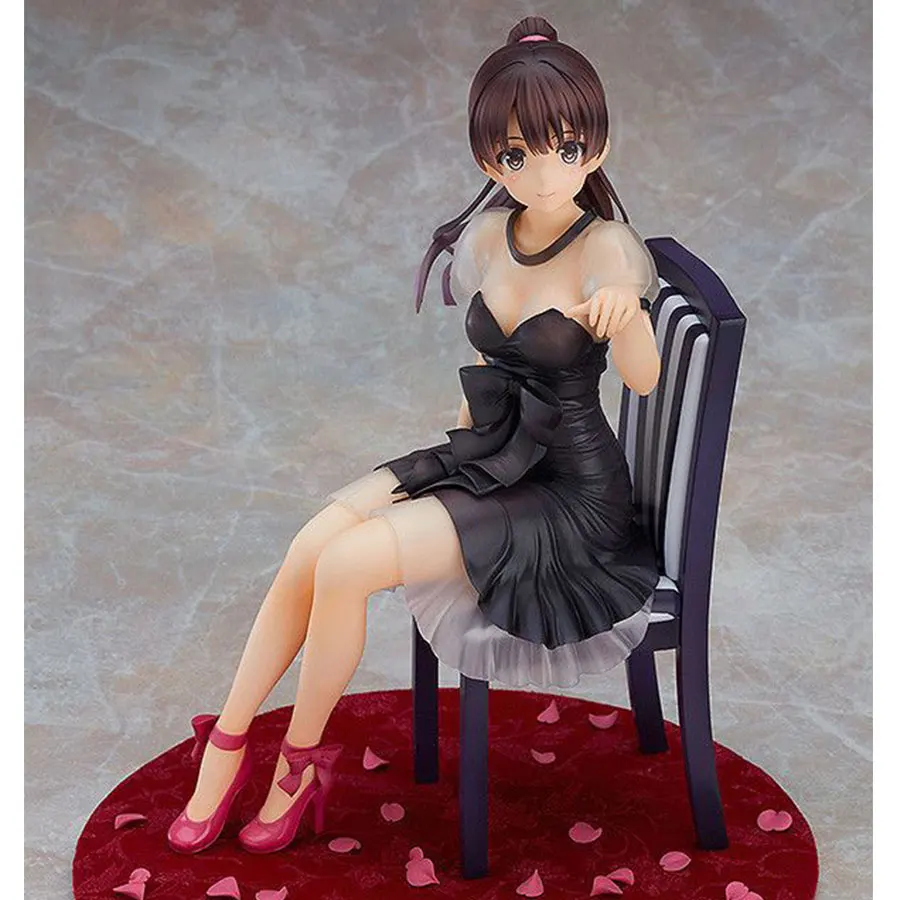 

Japanese anime Heroine No Sodatekata 20cm Katou Megumi PVC Action Figure Sexy Formal Dress Ver. Model Doll Toys