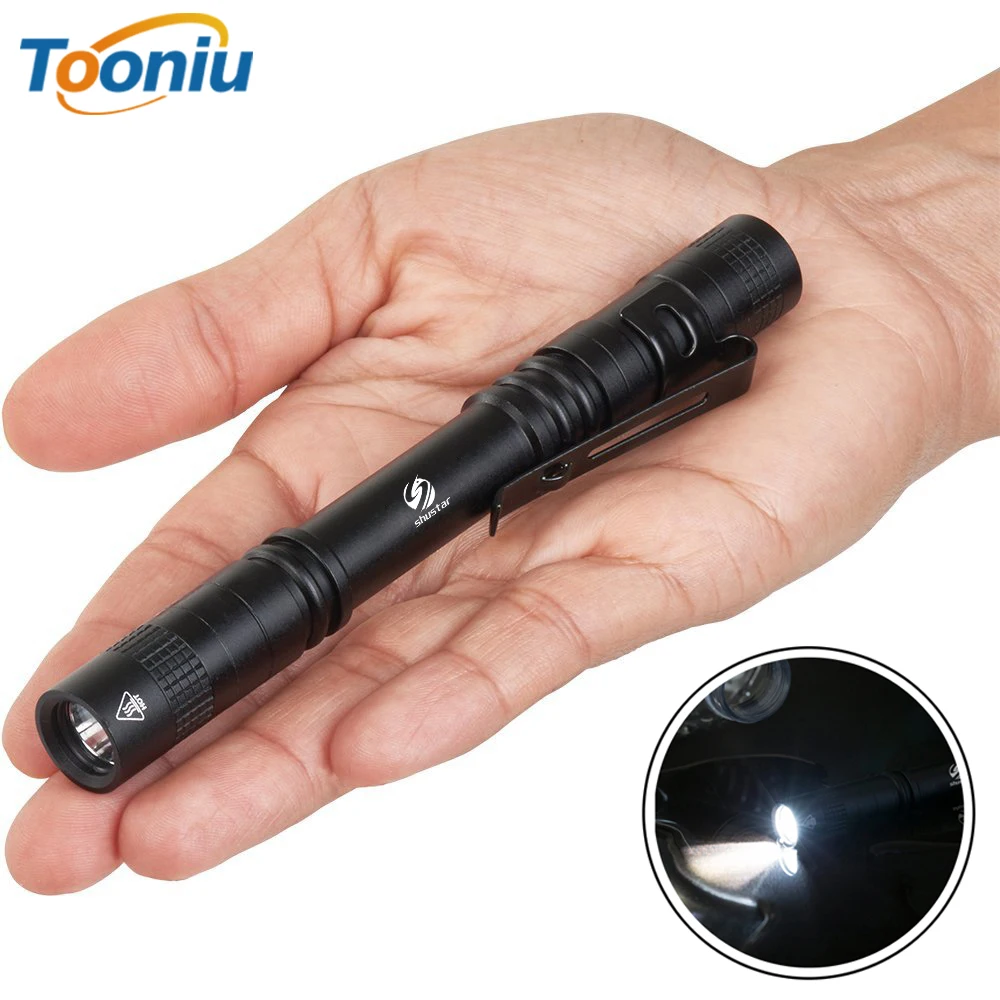 

DZ50 Portable Mini Penlight Q5 250LM LED Flashlight Torch Pocket Light 1 Switch Modes Outdoor Camping Light Lamp