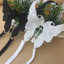 Кружевной бюстгальтер с бабочками, с бретельками сзади, с перекрещивающимися бретельками, невидимый ремень на плечи, Новинка лета, упругий, 1,8 см, Kawaii, японский, YAXIAN