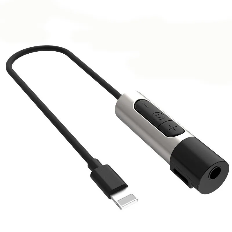 Lightning Converter Cable 2 in 1 Lightning to Jack and Lightning Cable