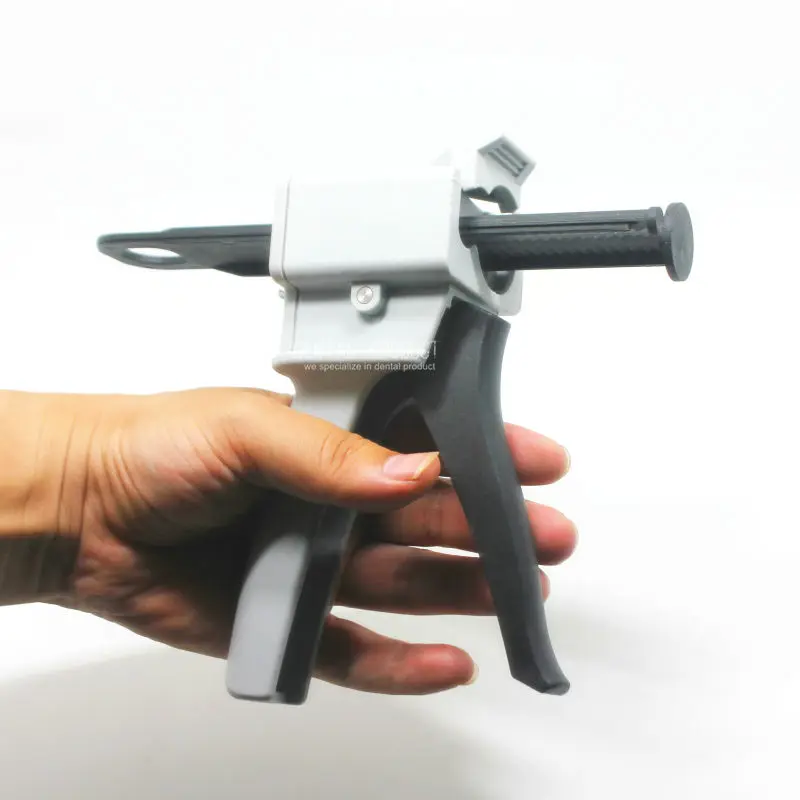 

New Dental Equipment Silicone Rubber Impression Mixing Dispenser Dispensing Gun AB Gun 1:4 and 1:10 Caulking Dentist Product